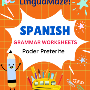 Poder Irregular Spanish Preterite Tense Verb