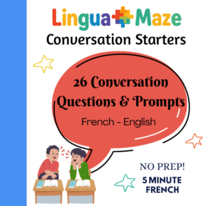 French Conversation Questions & Guided Prompts