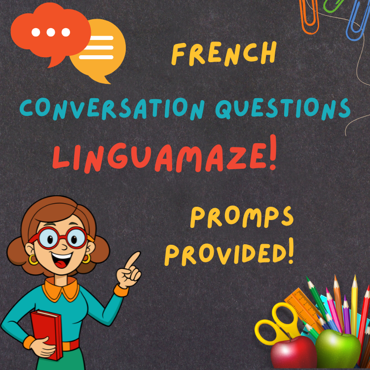 French Conversation Questions – Speaking Practice with Guided Prompts