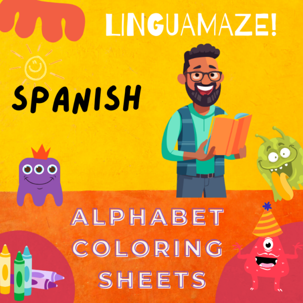 Spanish Alphabet Coloring Pages – Learn, Color, and Trace