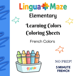 French Colors - Color Trace & Write